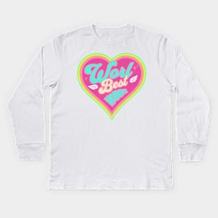 World Best Mom Kids Long Sleeve T-Shirt